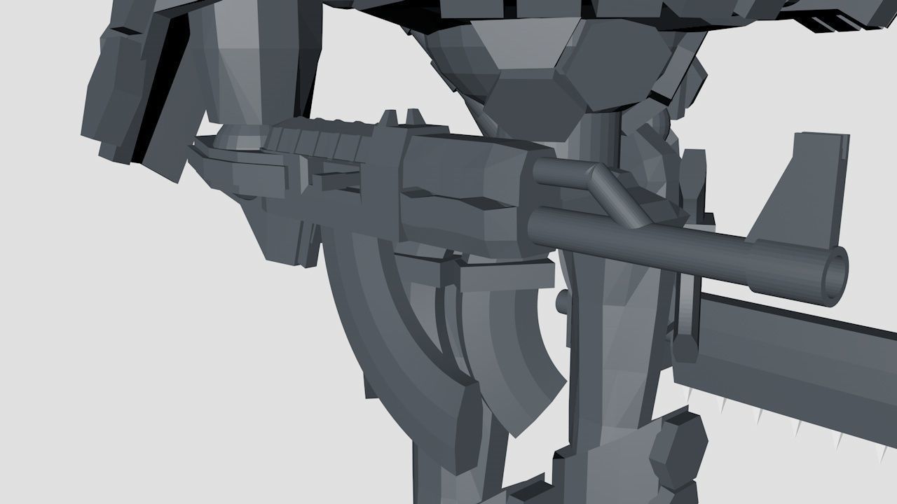 robot R 90  Free 3D model_3