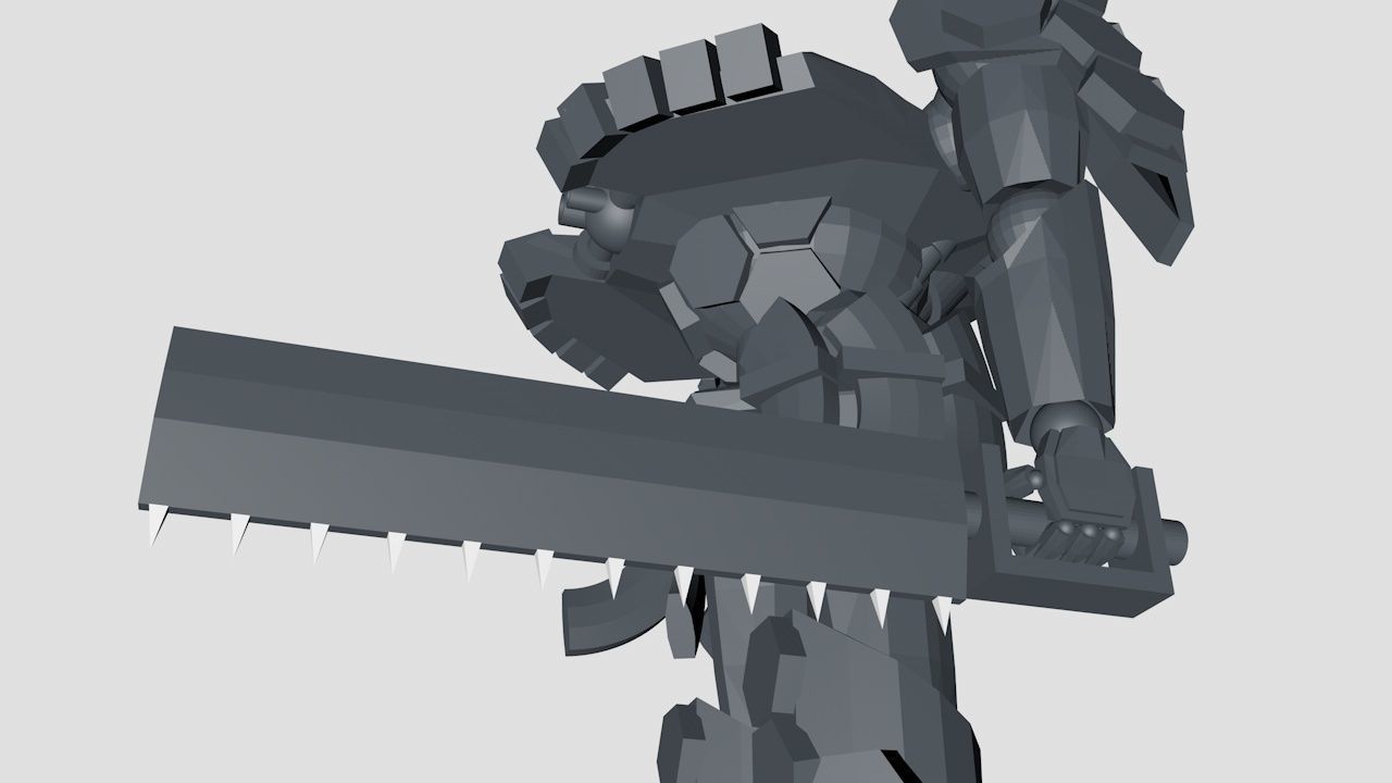 robot R 90  Free 3D model_2