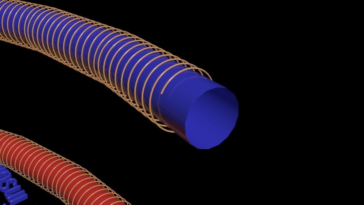 Electromagnetic Insulator - Amplifier Coil - Concept 3D print model_4
