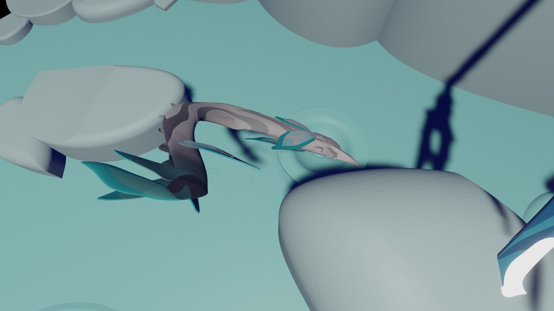 Koi and The Catch Pond Genshin Impact 3D print model_19