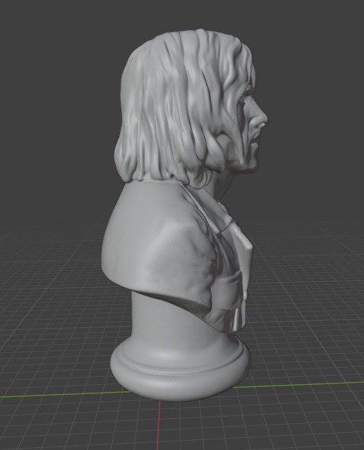 Kurt Cobain 3D print model_2