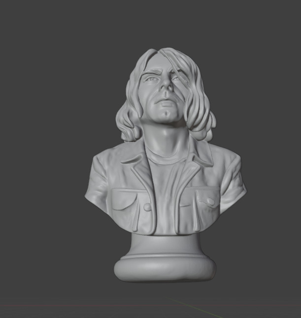 Kurt Cobain 3D print model_22