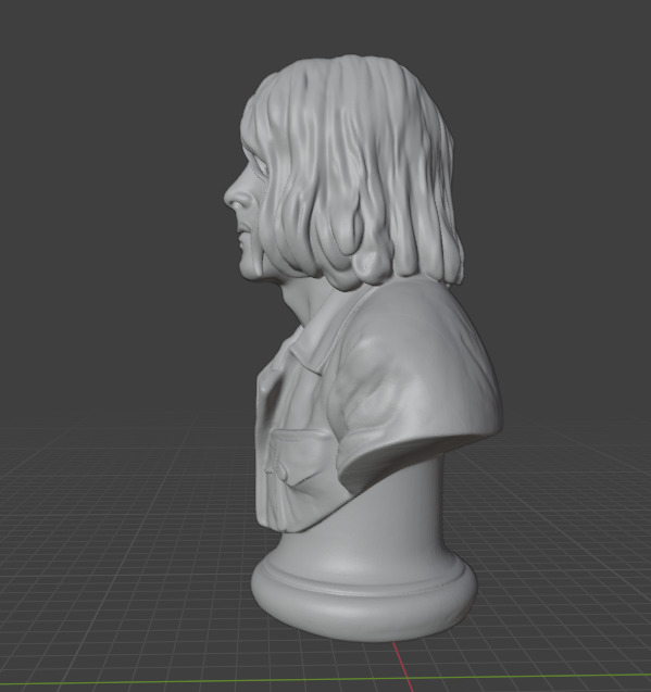 Kurt Cobain 3D print model_9