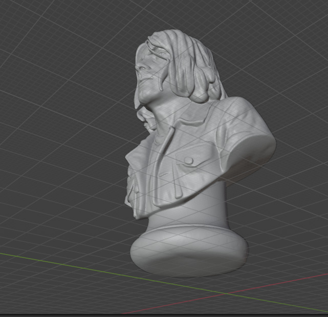 Kurt Cobain 3D print model_3