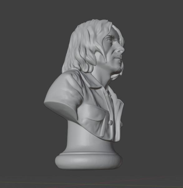 Kurt Cobain 3D print model_5