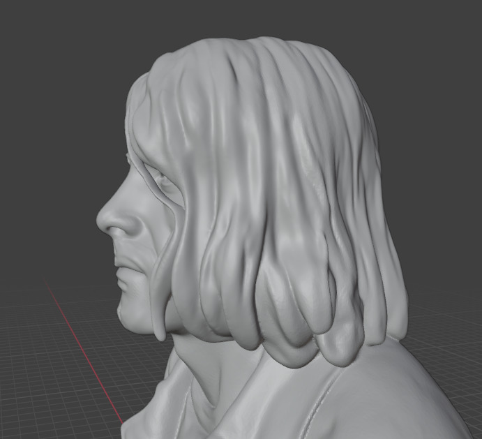 Kurt Cobain 3D print model_12