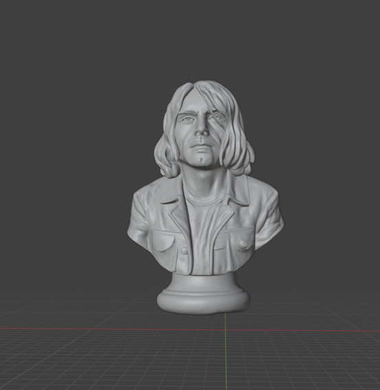 Kurt Cobain 3D print model_15