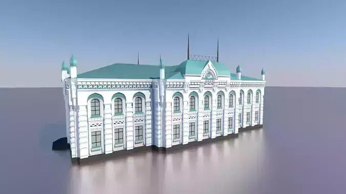 The building of the local history museum Uralsk
