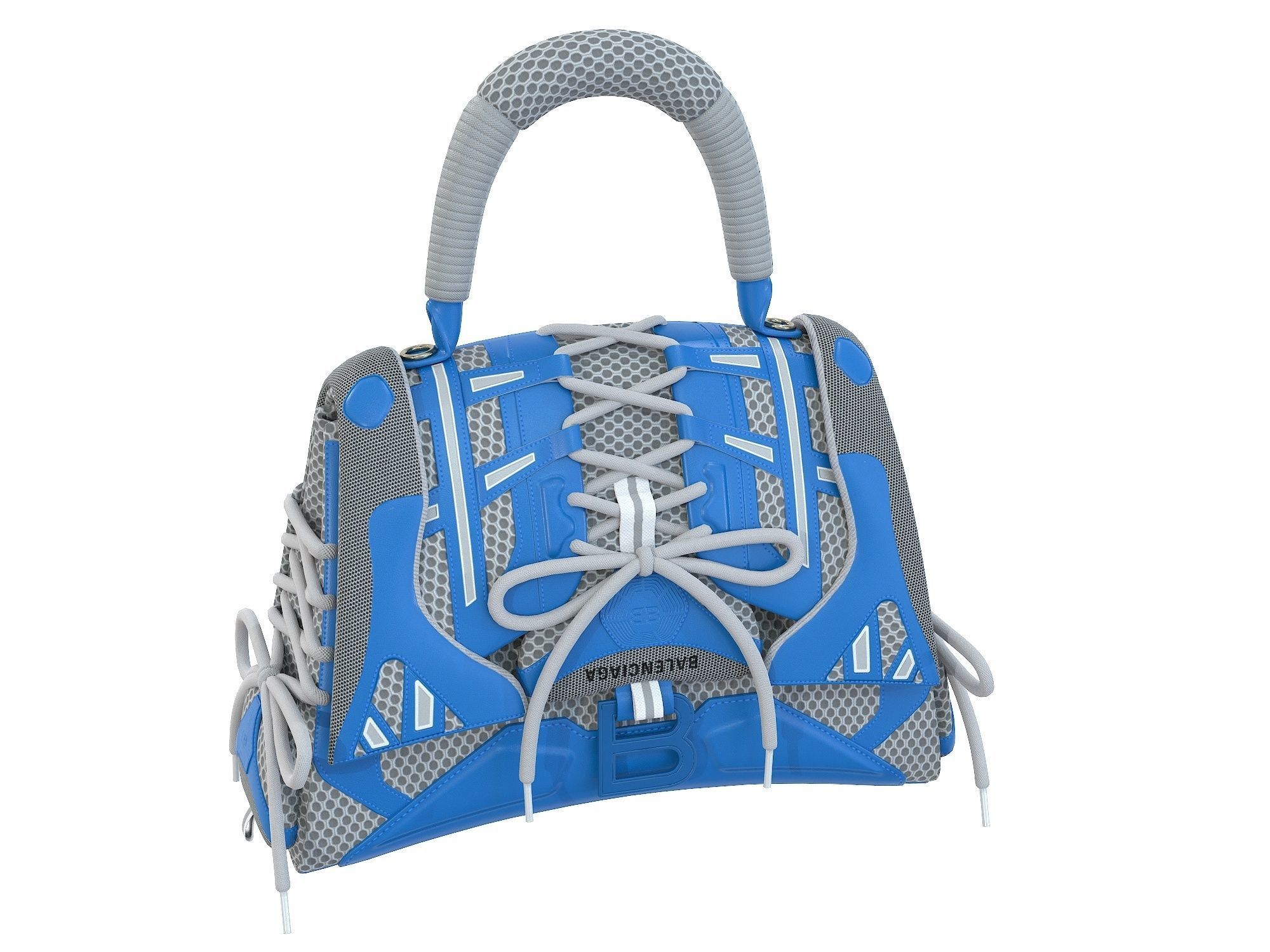 Balenciaga Sneakerhead Handbag 3D Model Collection_15