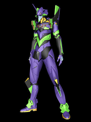 EVA-01 3D print model