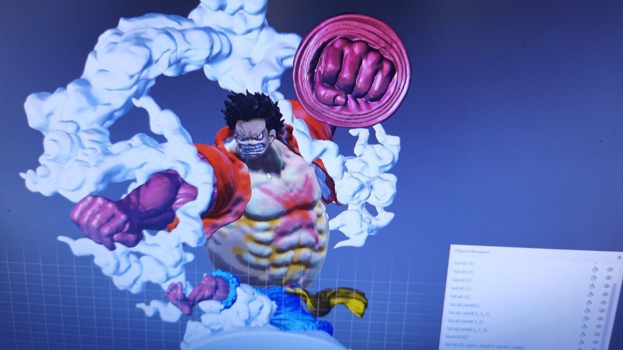 GEAR 4 LUFFY NEW 3D print model_1