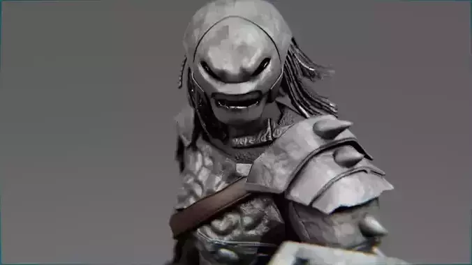 Goblin Fighter rigged - animated