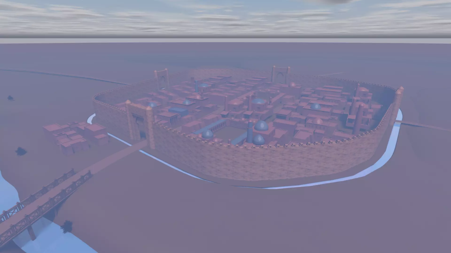 Sairam old city 3D model_0