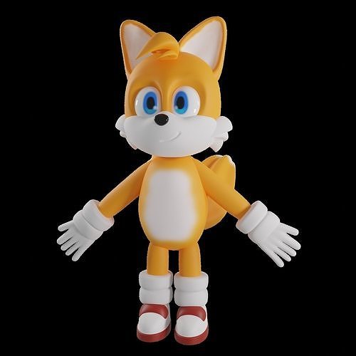 Tails The Fox 3D model