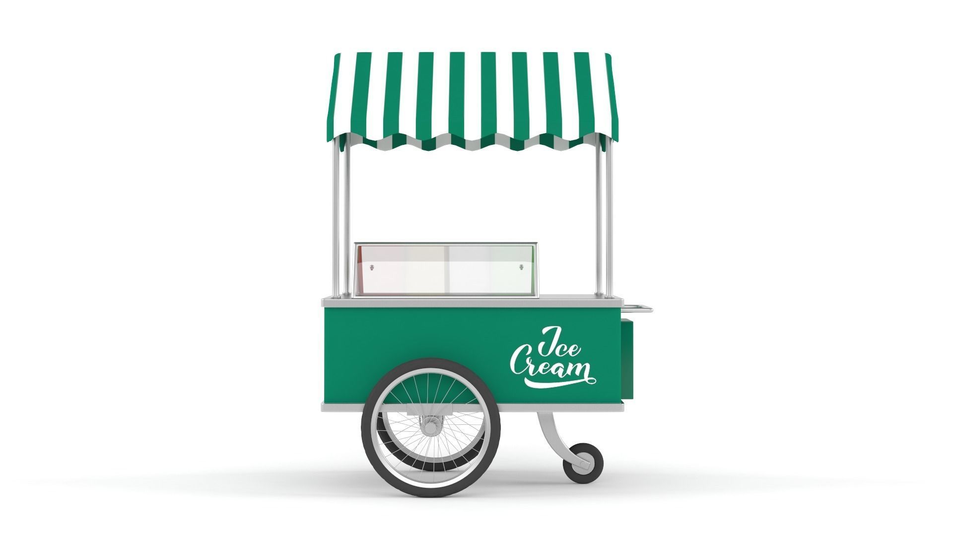 Ice Cream Cart 3D model_1
