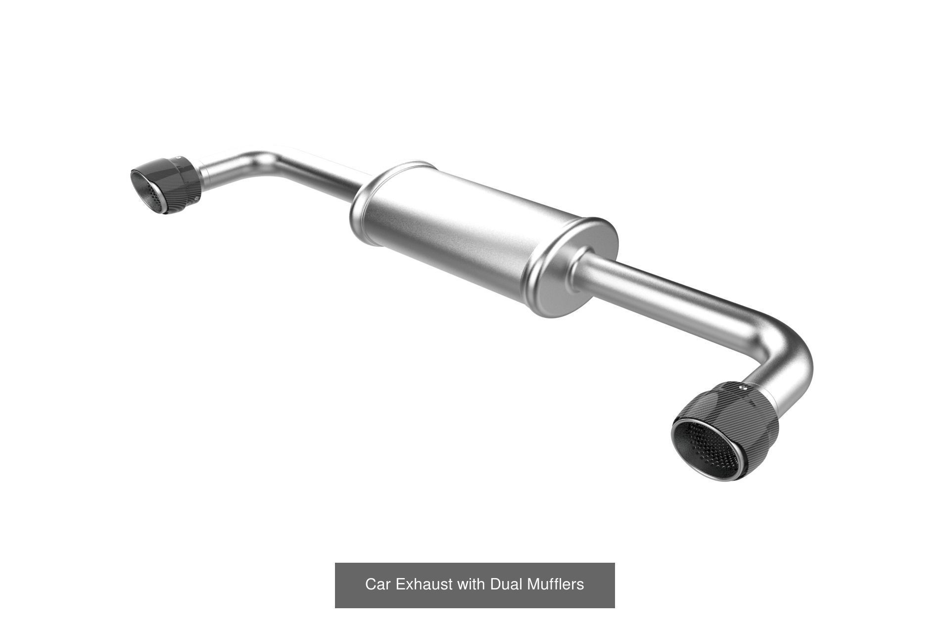 Exhaust assembly kit 3D Model Collection_4