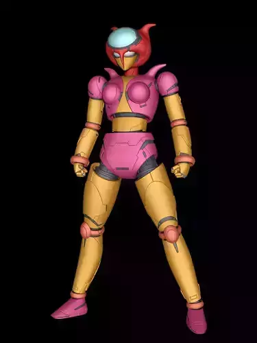 Aphrodite A female body with arms and legs 3D print model
