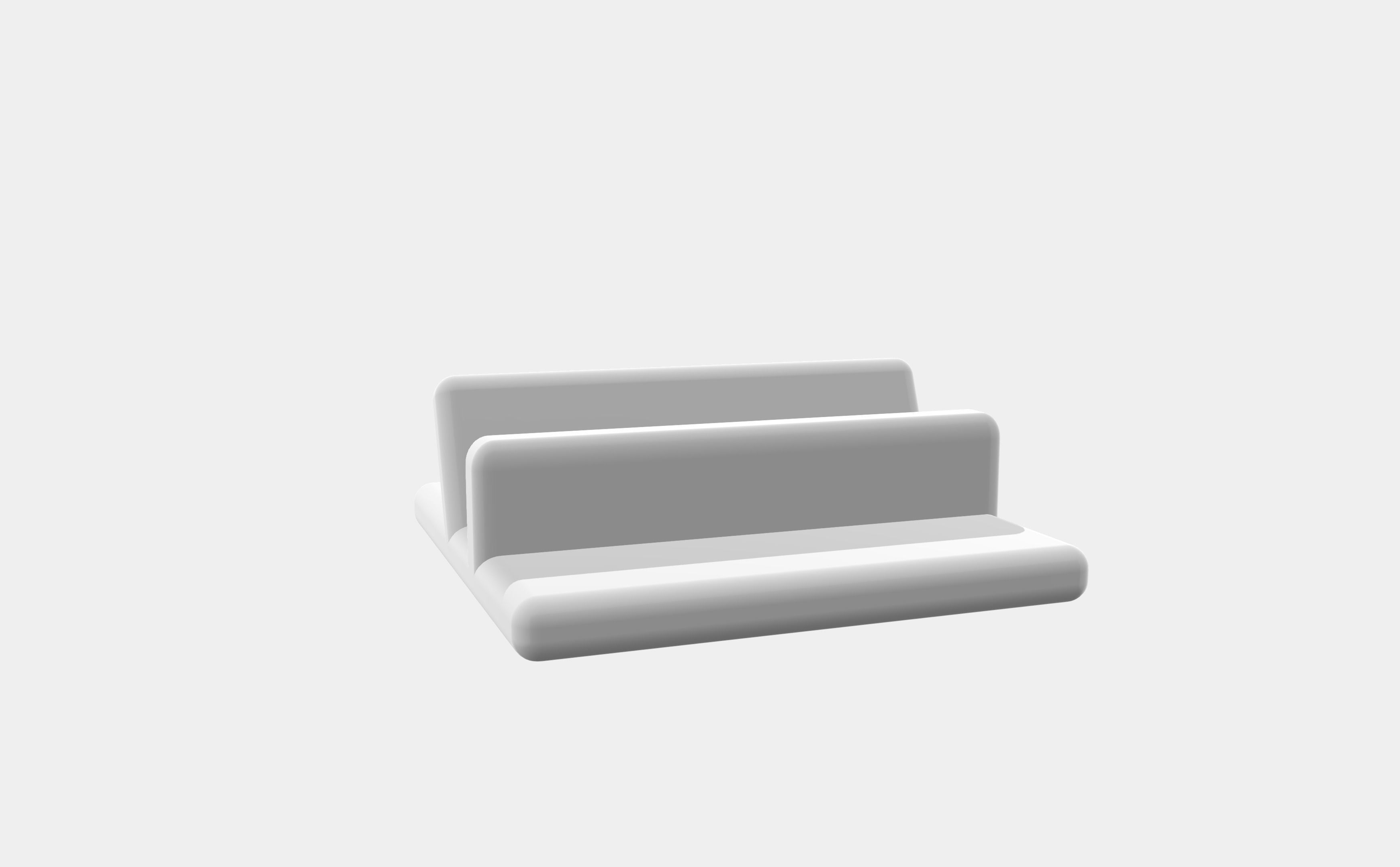 easy design phone stand 3d print model 3D print model_3