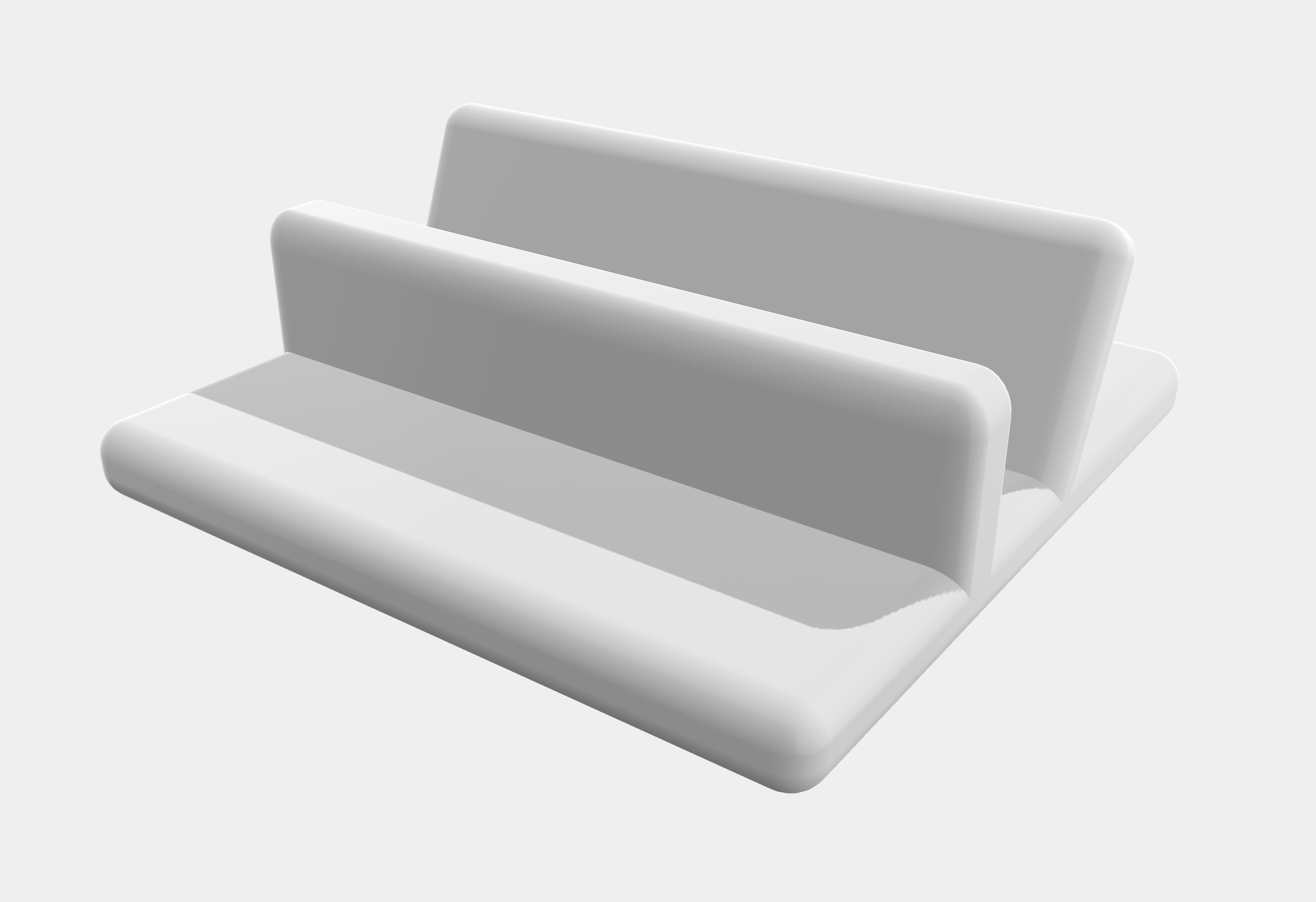 easy design phone stand 3d print model 3D print model_1