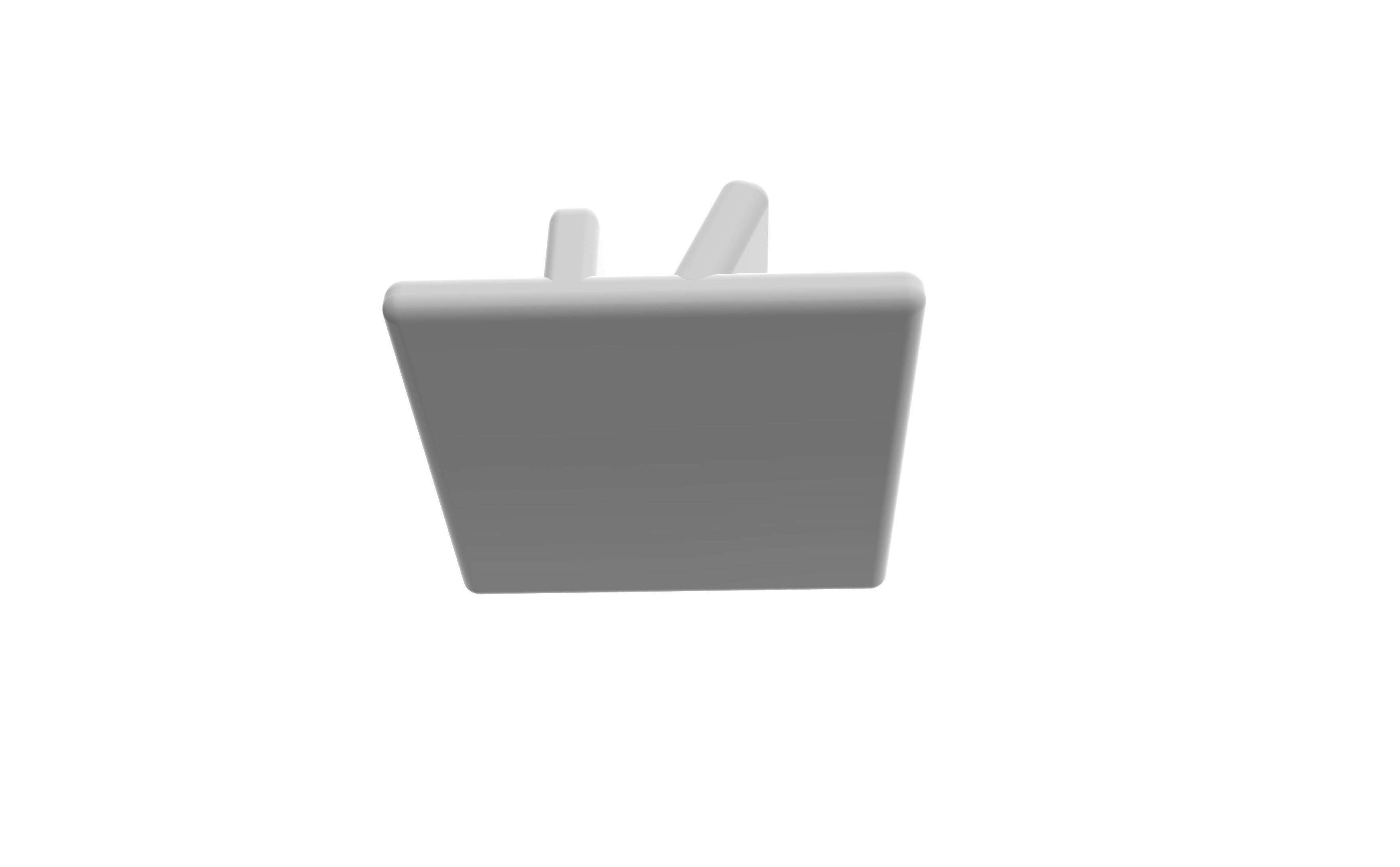 easy design phone stand 3d print model 3D print model_5