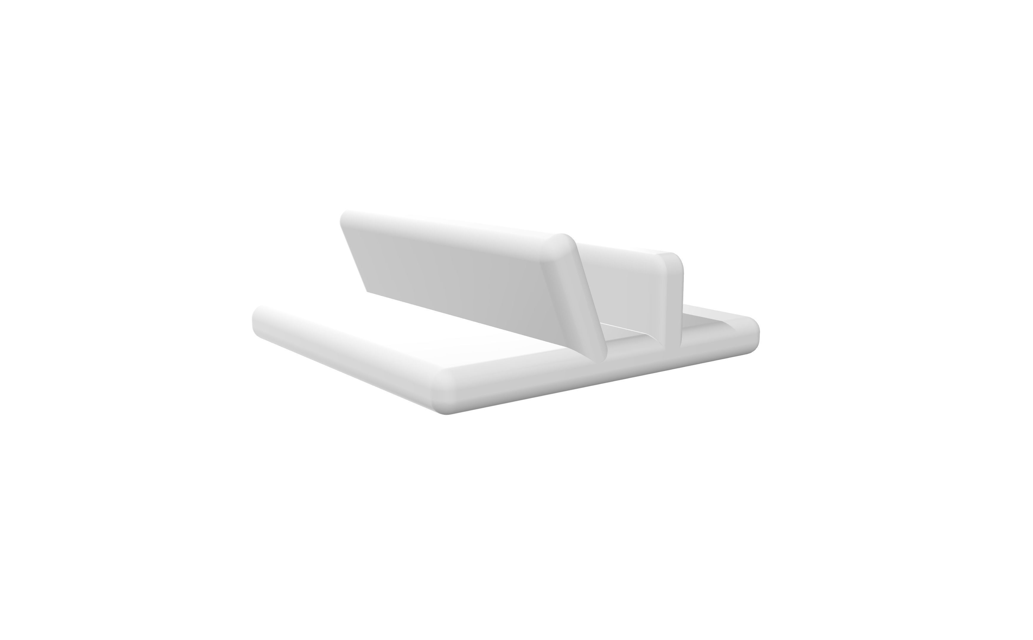 easy design phone stand 3d print model 3D print model_8