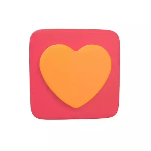 Twitter Heart Decoration v1 003