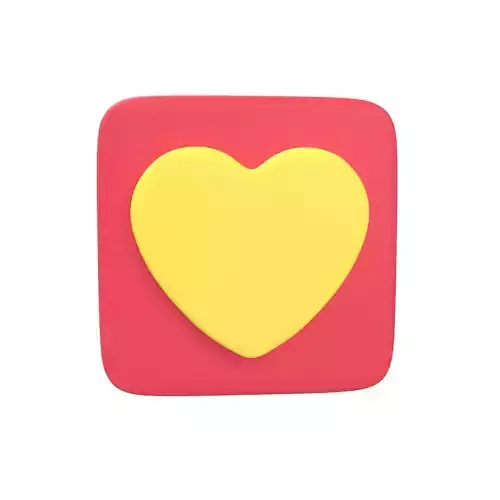Twitter Heart Decoration v1 004