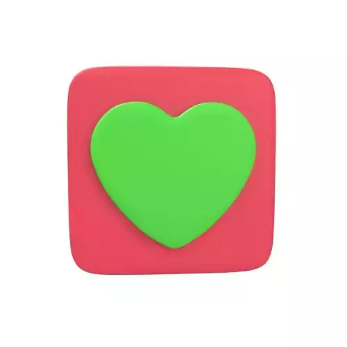 Twitter Heart Decoration v1 005