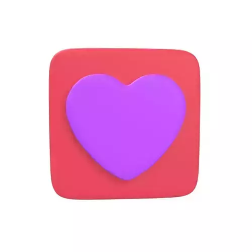 Twitter Heart Decoration v1 007
