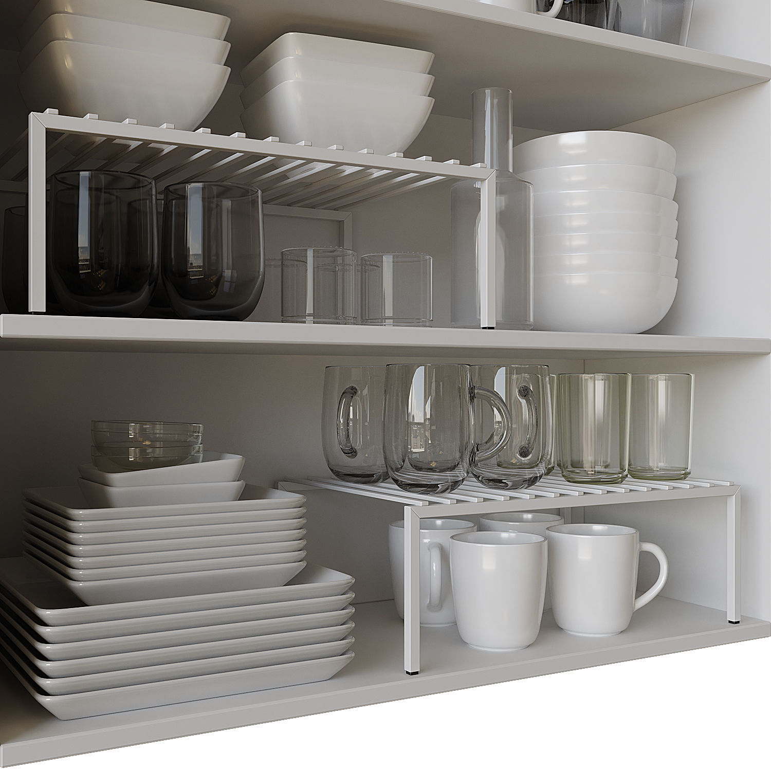 Set Of Dishes 4 3D model_5
