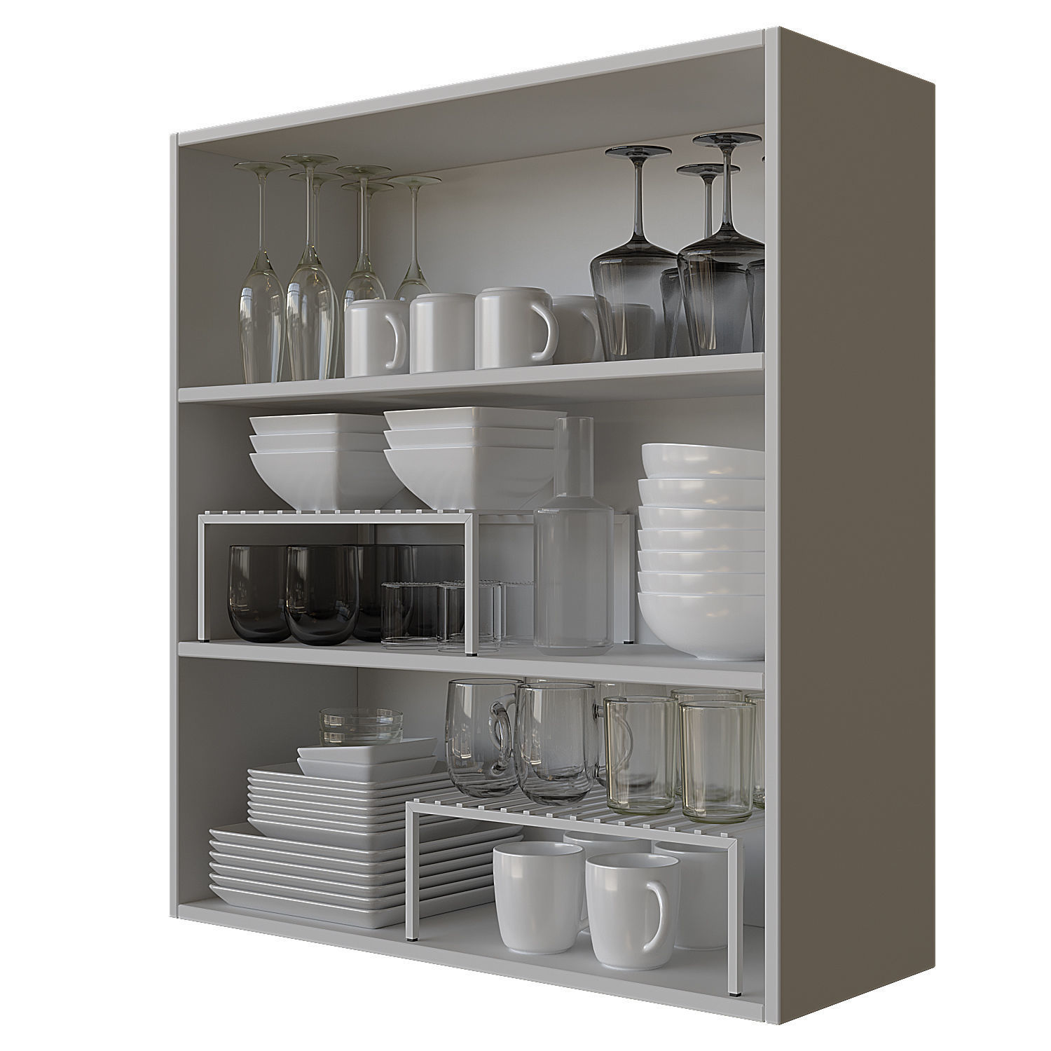 Set Of Dishes 4 3D model_4