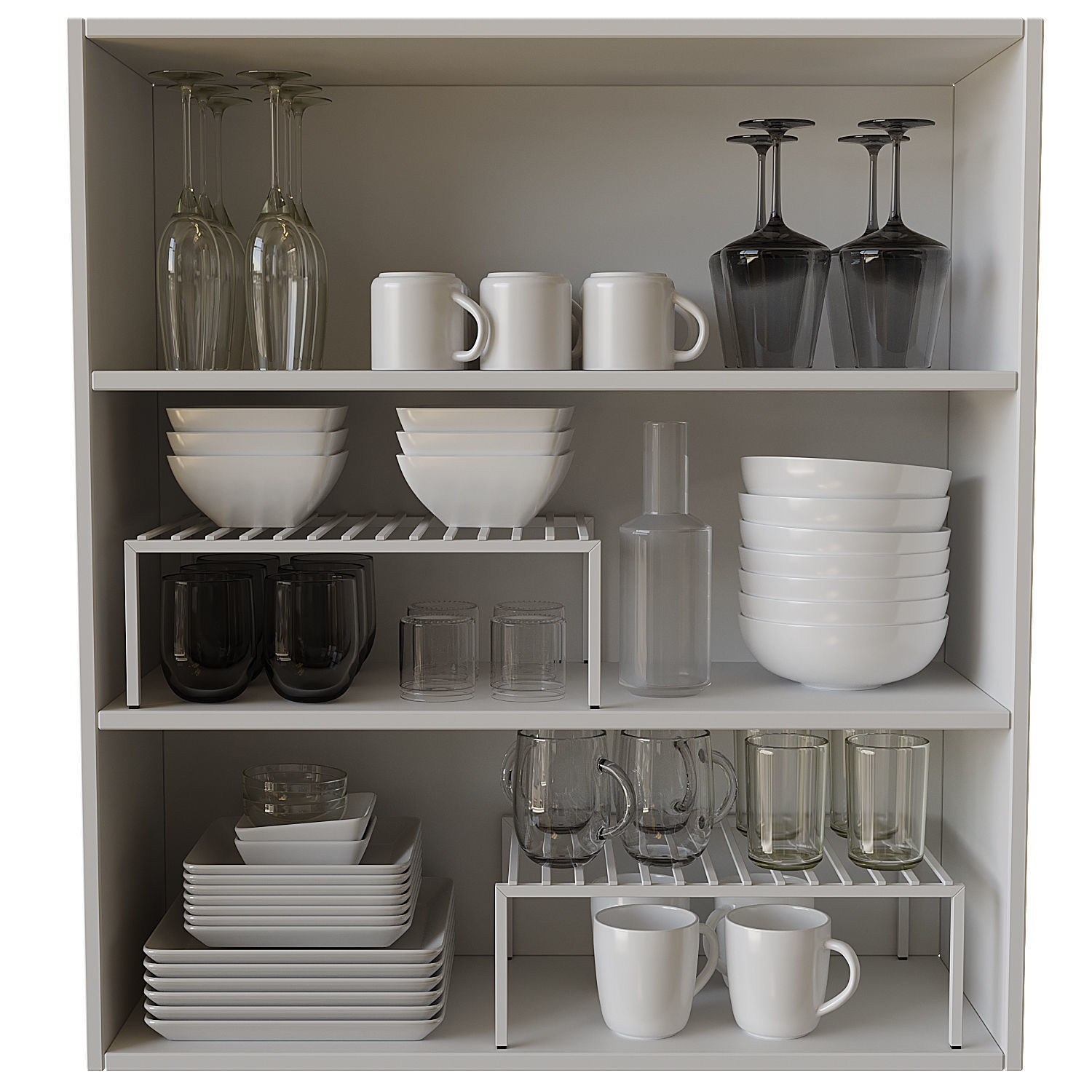 Set Of Dishes 4 3D model_1