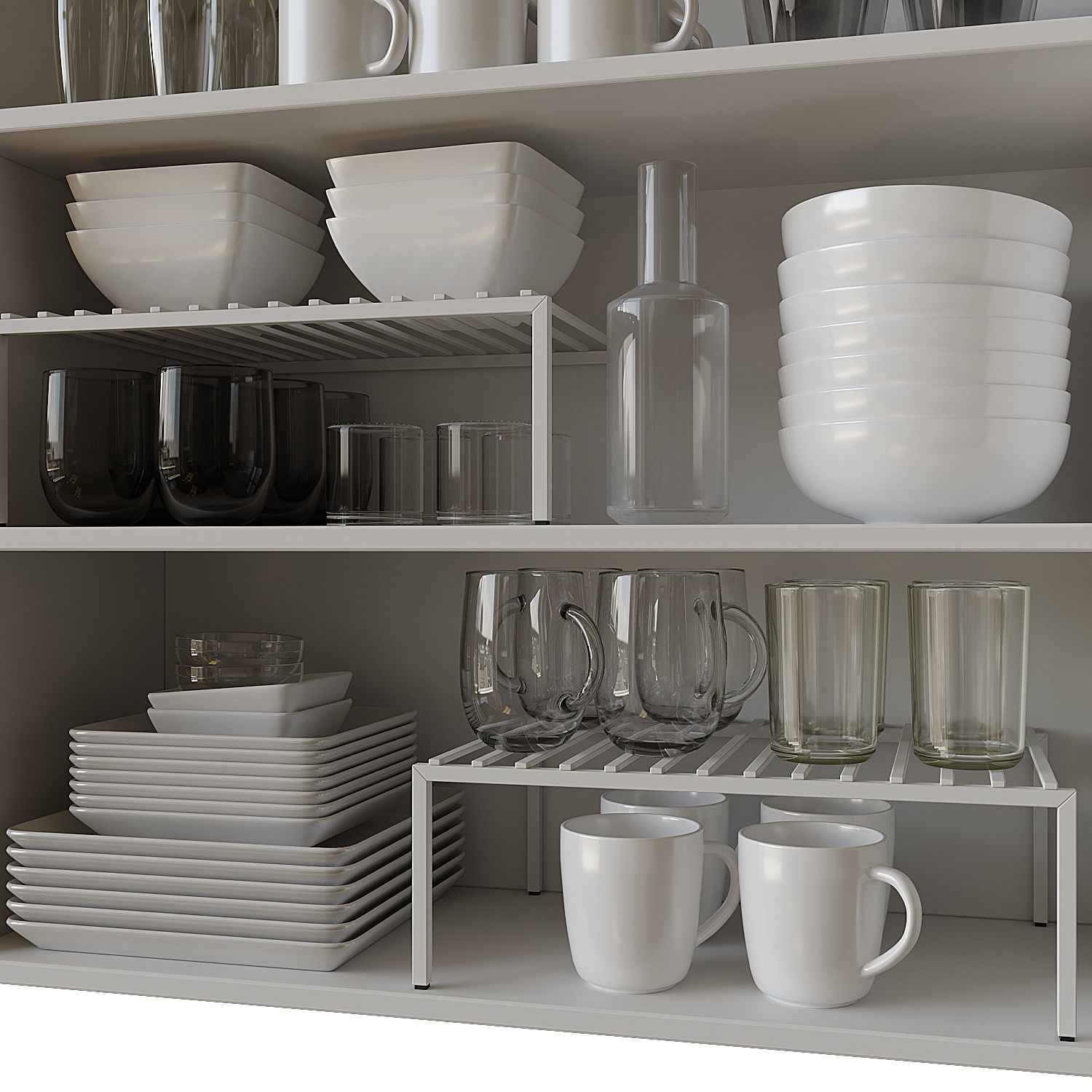 Set Of Dishes 4 3D model_8