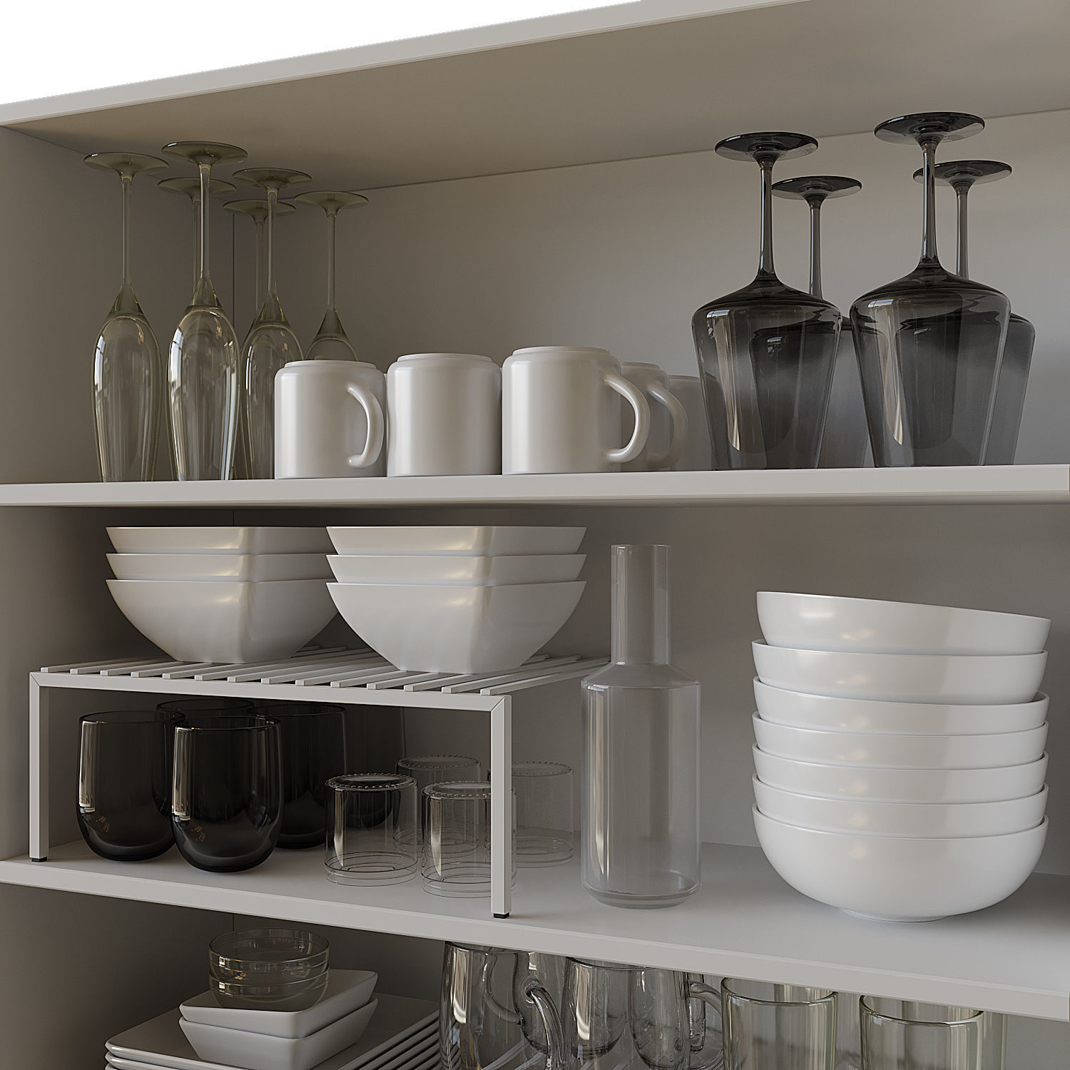 Set Of Dishes 4 3D model_6