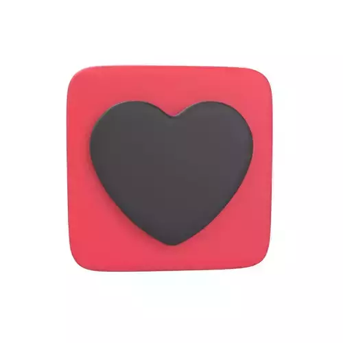 Twitter Heart Decoration v1 009