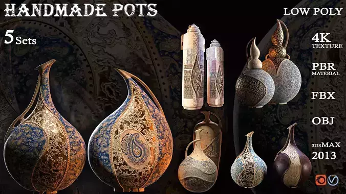 POTTERY COLLECTION handmade pots