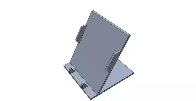 Phone Holders classic in 3 versions easy printable 3D model