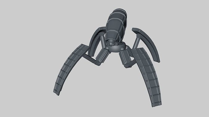 Robot  scout Free 3D model