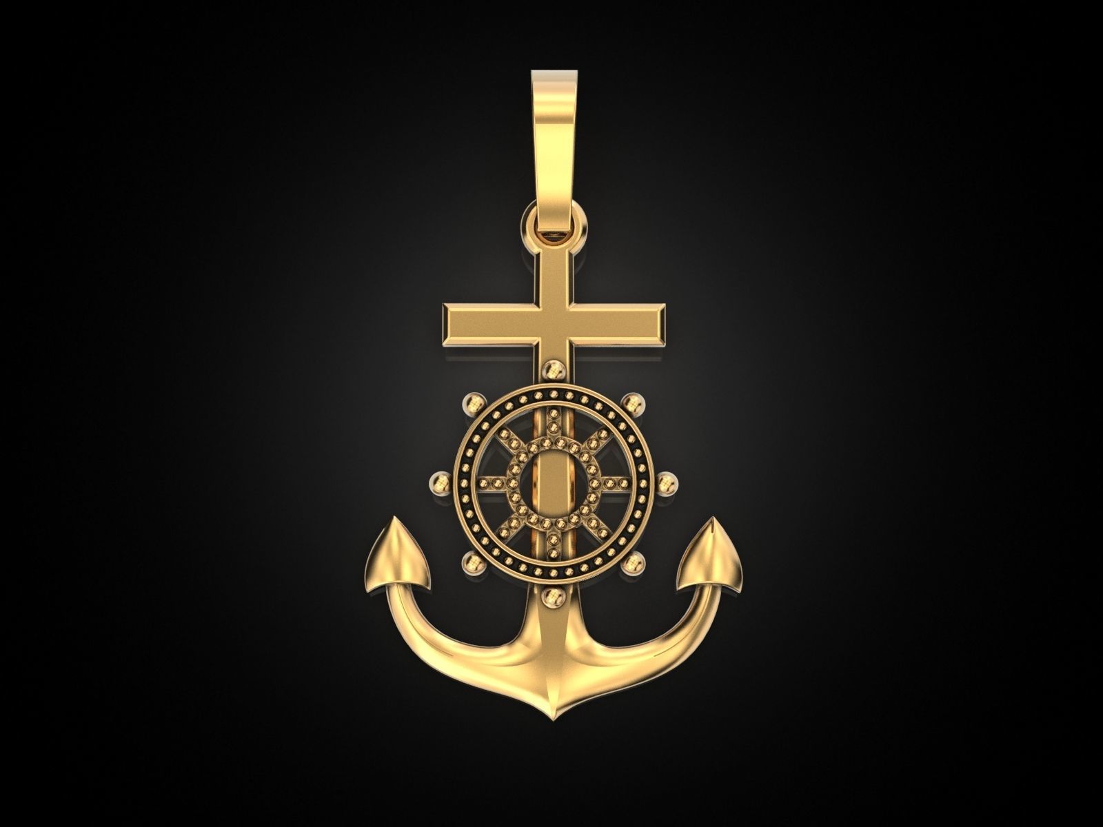 Pendant anchor 030522 3D print model_9