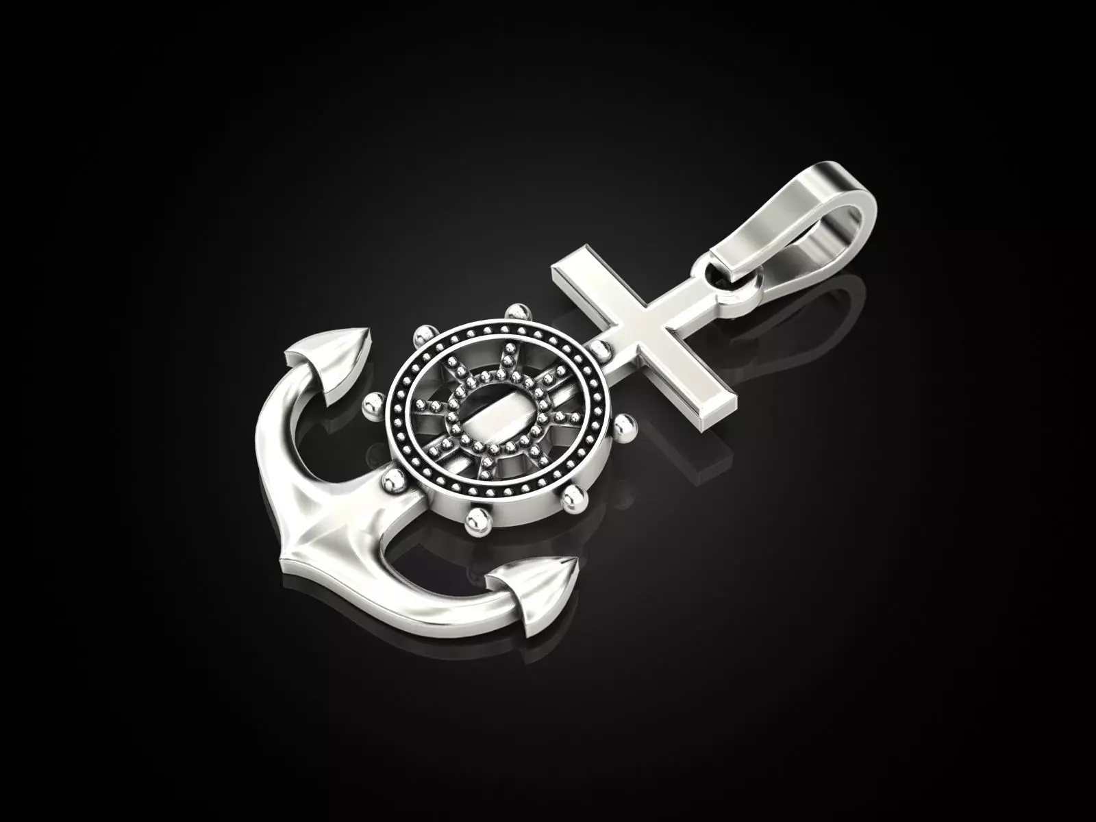 Pendant anchor 030522 3D print model_0