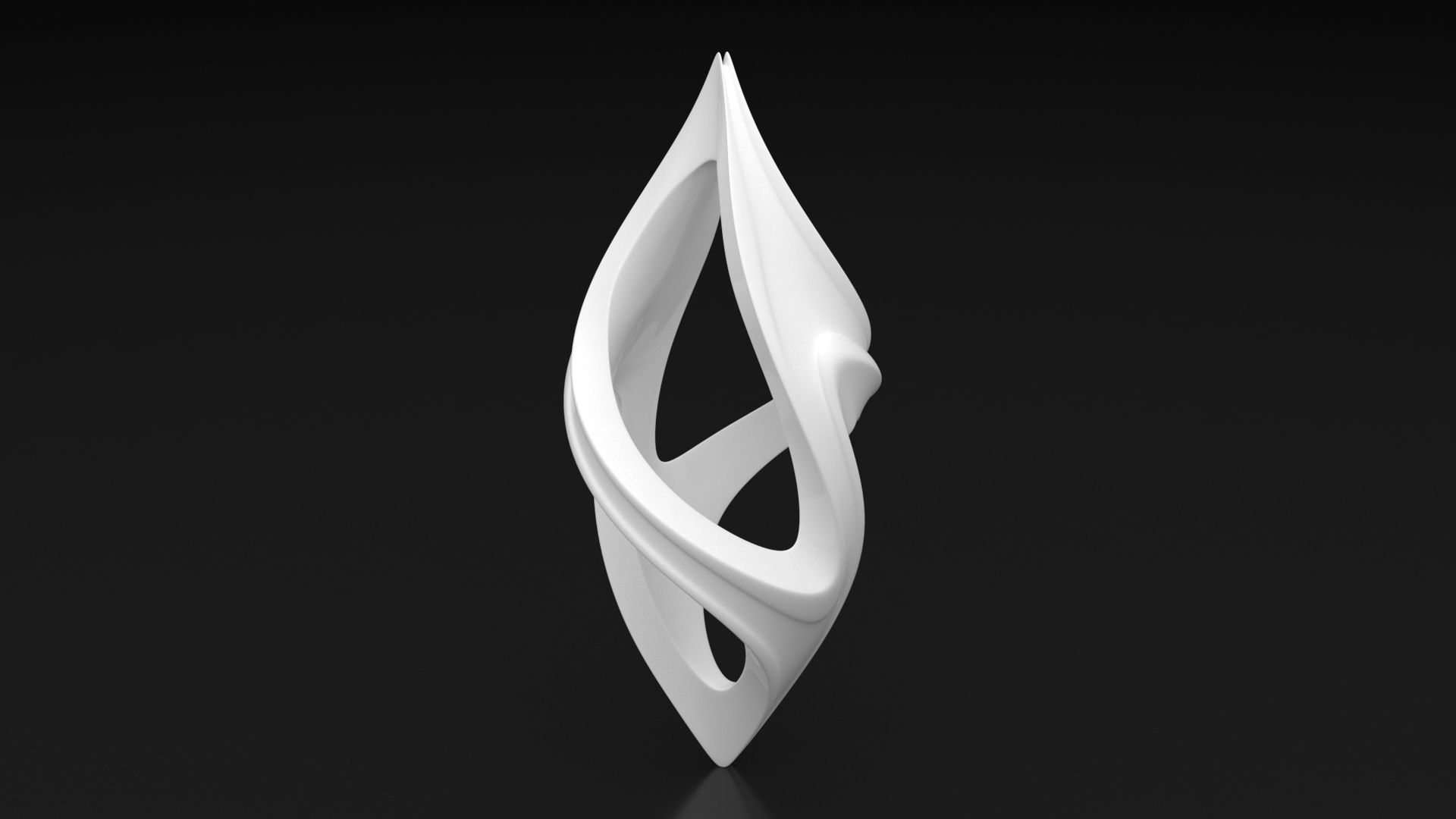 Abstract Landmark Sculpture 1 3D model_1