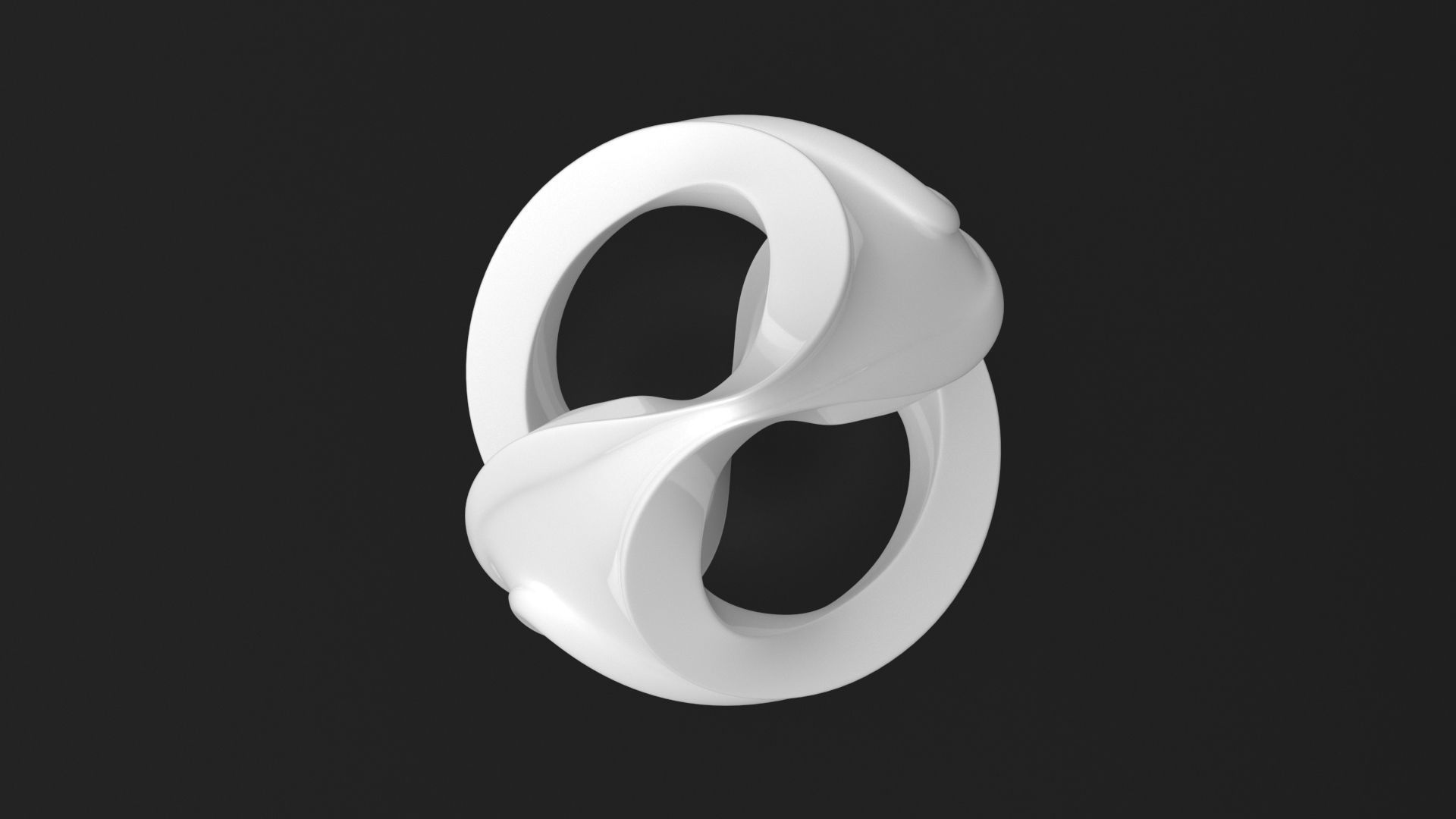 Abstract Landmark Sculpture 1 3D model_7