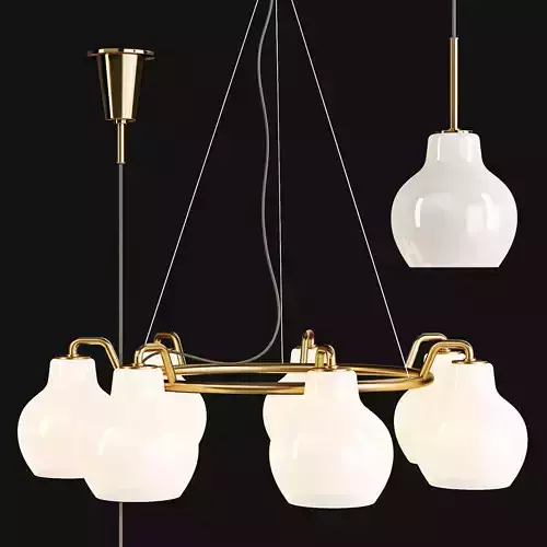 Louis Poulsen VL Ring Crown 1 and 7 - Pendant Lamps