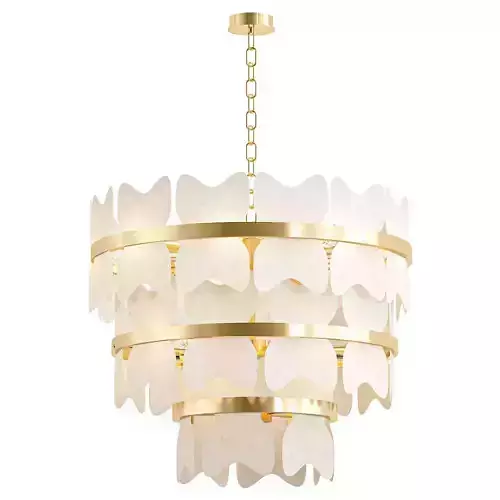ioanna butterfly chandelier - gold