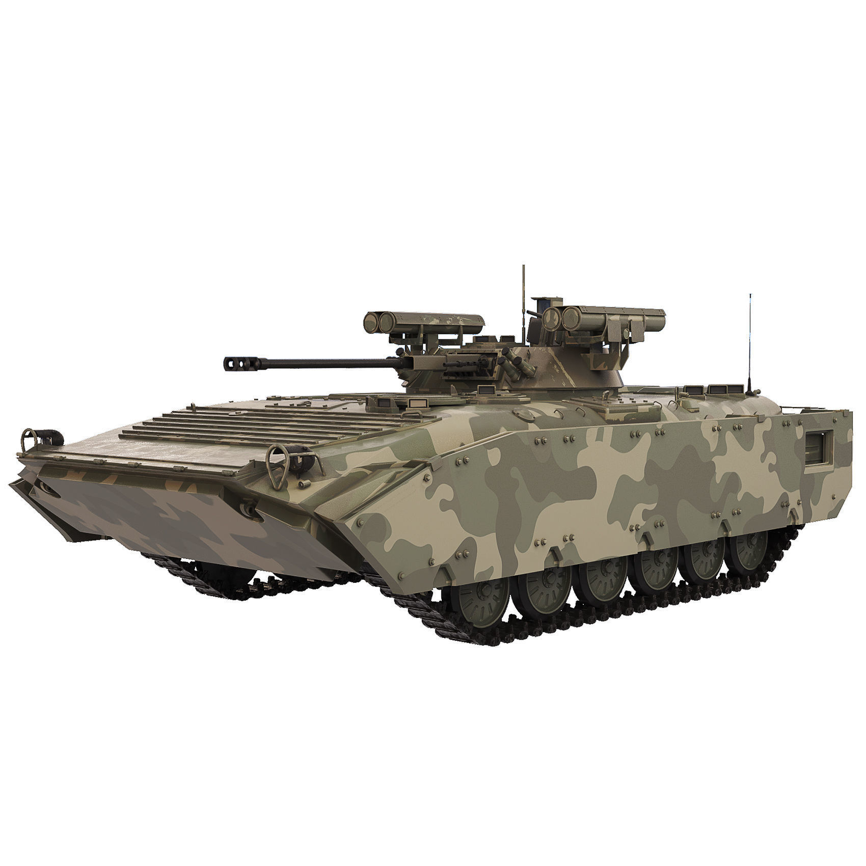 BMP 2M 2005 3D model_4