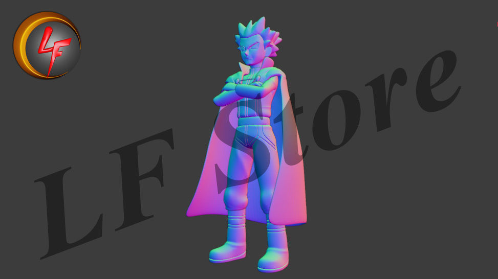 Pokemon Lance 3D model_3
