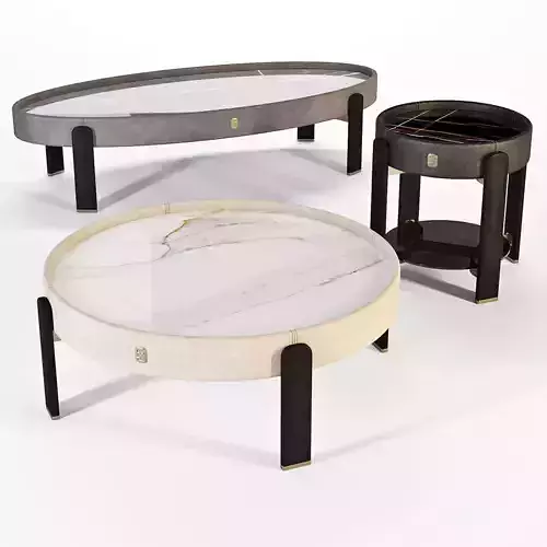 FormItalia Kean - Coffee Tables Set 02