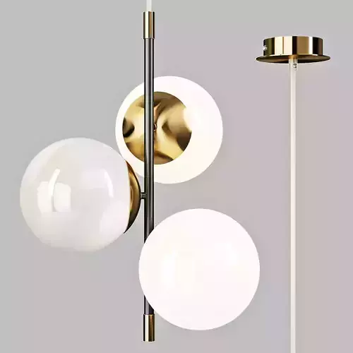 Maytoni Nostalgia MOD048PL-03G - Pendant Lamp 3D model