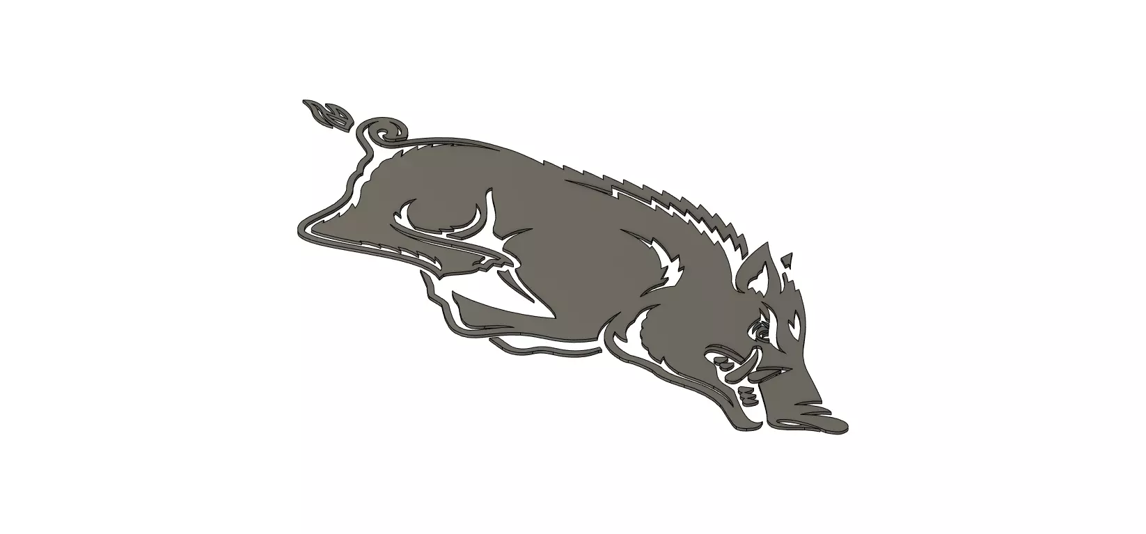 arkansas razers Free 3D model_0