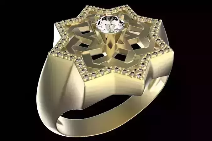 anillo estrella